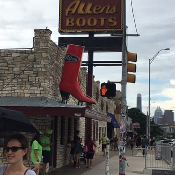 Allens Boots - Outside of the building. Super cool. - Shoe Stores Near Me - Austin, Texas