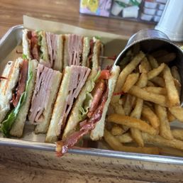 Good sandwich. Okay fries. Good sandwich. Okay fries.