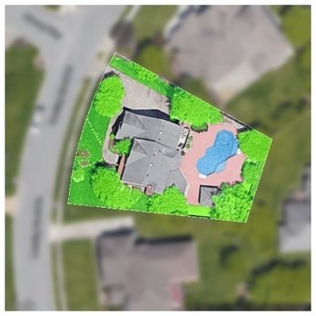 Green Clippings - an aerial view of a house - Lawn Services Near Me Green Clippings - an aerial view of a house - Lawn Services Near Me