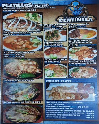 Menu photo 1 Taqueria Centinela Pasadena, TX Menu photo 1 Taqueria Centinela Pasadena, TX
