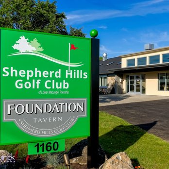 Foundation Tavern - sign for shepherd hills golf club - New American Near Me - Wescosville, Pennsylvania Foundation Tavern - sign for shepherd hills golf club - New American Near Me - Wescosville, Pennsylvania