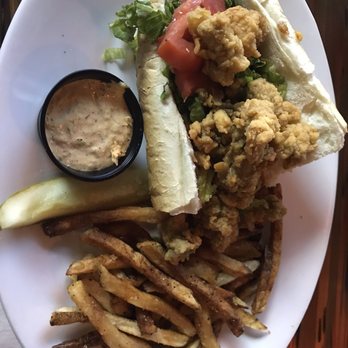 Blue Moon Beach Grill - PO BOY - Seafood Near Me - Nags Head, North Carolina