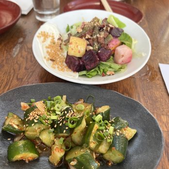 Star Noodle - Smashed Cucumber Salad & Beets & Pears - Asian Fusion Near Me - Lahaina, Hawaii Star Noodle - Smashed Cucumber Salad & Beets & Pears - Asian Fusion Near Me - Lahaina, Hawaii