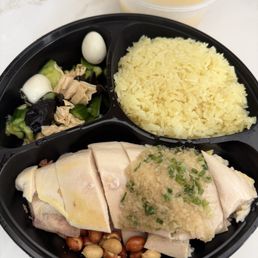 K9 Signature Hainan Chicken Over Rice K9 Signature Hainan Chicken Over Rice