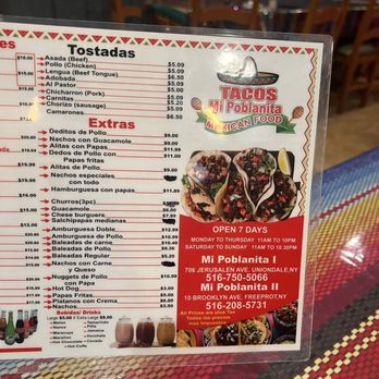 Tacos Mi Poblanita - Tacos Near Me - Freeport, New York