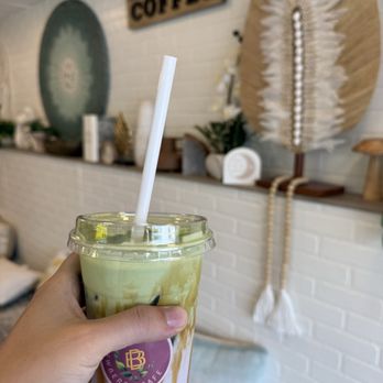 Brew Berry Cafe - Iced ube matcha latte - Coffee & Tea Near Me - Atlantic City, New Jersey Brew Berry Cafe - Iced ube matcha latte - Coffee & Tea Near Me - Atlantic City, New Jersey