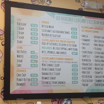 Cleveland's Old Fashioned Ice Cream - Ice Cream & Frozen Yogurt Near Me - Miramar, Florida Cleveland's Old Fashioned Ice Cream - Ice Cream & Frozen Yogurt Near Me - Miramar, Florida