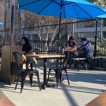 Bootlegger's Brewery - The table we were originally sat at. - Breweries Near Me - Fullerton, California