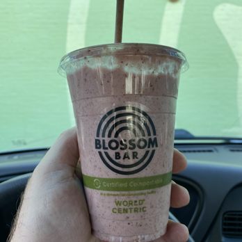 Blossom Bar - Cherry Pie Smoothie w/ Almond Butter - Juice Bars & Smoothies Near Me - Louisville, Kentucky