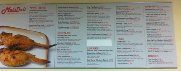 Menu photo 6 Mai's Deli Appleton, WI
