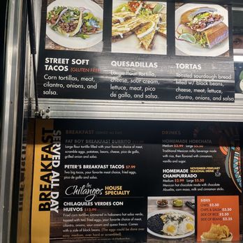 Los Chilangos - Menu - Food Trucks Near Me - Kirkland, Washington