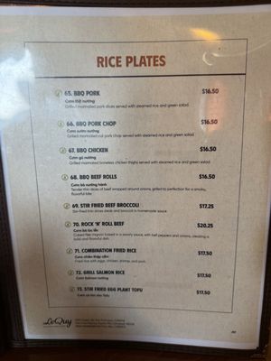 Menu photo 3 LeQuy Campbell, CA