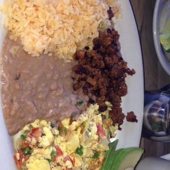 The Haab - Huevos mexicana with a side of chorizo and avocado. So good! - Mexican Near Me - Woodside, New York The Haab - Huevos mexicana with a side of chorizo and avocado. So good! - Mexican Near Me - Woodside, New York