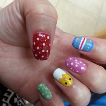 Tipsy's Nail Salon - My easter nails :) - Nail Salons Near Me - Houston, Texas Tipsy's Nail Salon - My easter nails :) - Nail Salons Near Me - Houston, Texas