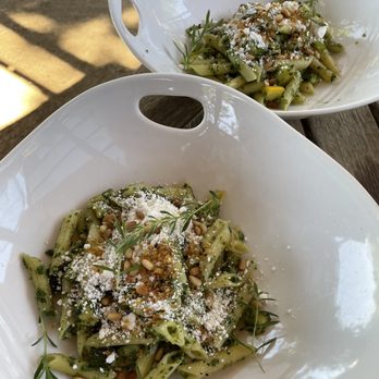 Roblar Winery - 2 orders of the pesto pasta - Wineries Near Me - Santa Ynez, California Roblar Winery - 2 orders of the pesto pasta - Wineries Near Me - Santa Ynez, California