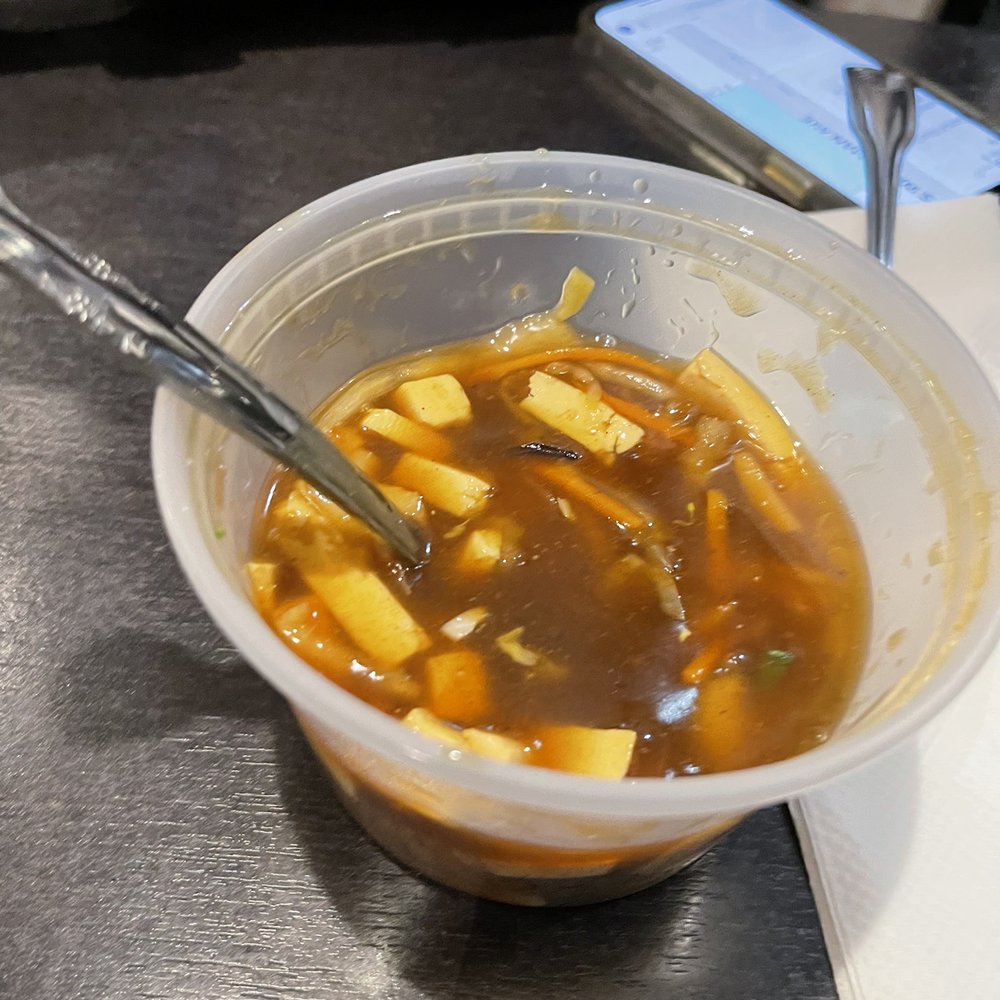 Veggie Garden - Sweet S7. Vegetarian Hot and Sour Soup - Vegan Near Me - Mountain View, California Veggie Garden - Sweet S7. Vegetarian Hot and Sour Soup - Vegan Near Me - Mountain View, California