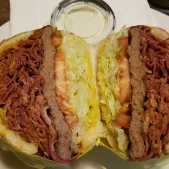 Paul's Place - Colossal Burger aka pastrami burger - Diners Near Me - Orange, California