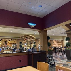 Wegmans - Far back seating area upstairs.