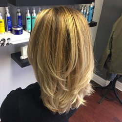 Scott Matthew Salon - After! Gorgeous cool blonde.