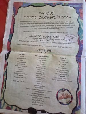 Menu photo 7 Cootie Brown's Johnson City, TN