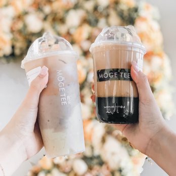 Möge Tee Houston - Brown Sugar Bubble Milk Tea, Taro Tofu Pudding IG: @joyyeats - Bubble Tea Near Me - Houston, Texas