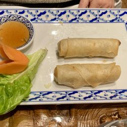 Thai Emerald Restaurant - Duck Spring Rolls (there were three!)