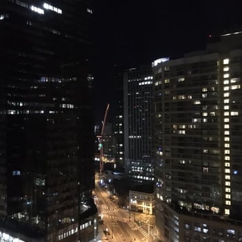 The Westin Seattle - Night view from 23rd floor South Tower - Hotels Near Me - Seattle, Washington