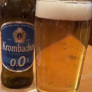 Laschet's Inn - NA Krombacher Beer - German Near Me - Chicago, Illinois