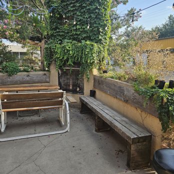 Power House - Outside with fireplace - New American Near Me - Oklahoma City, Oklahoma Power House - Outside with fireplace - New American Near Me - Oklahoma City, Oklahoma