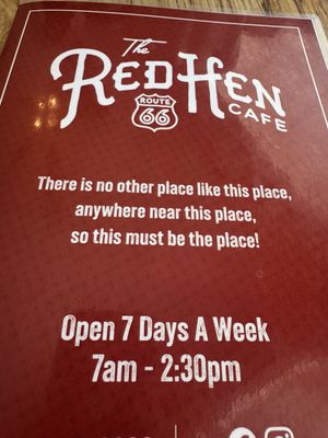 The Red Hen Cafe by null