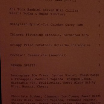 Foreign National - Menu - Cocktail Bars Near Me - Seattle, Washington