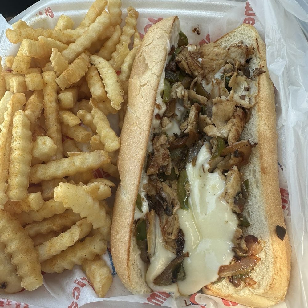 American Deli - Chicken Philly and fries - Delis Near Me - Ellenwood, Georgia