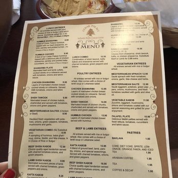 Cedar Palace - Lebanese Near Me - Chicago, Illinois