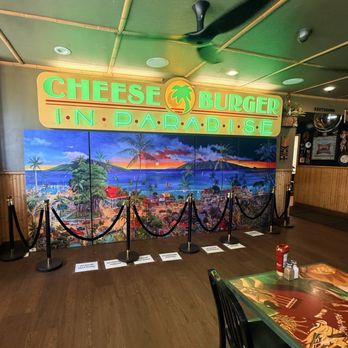 Cheeseburger In Paradise - Cool mural - Burgers Near Me - Honolulu, Hawaii Cheeseburger In Paradise - Cool mural - Burgers Near Me - Honolulu, Hawaii