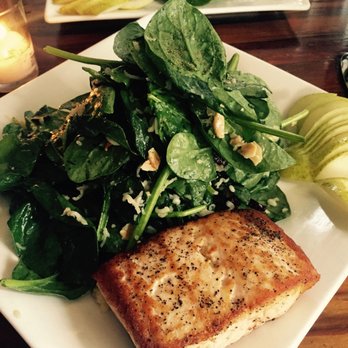 Bocado Cafe - Entree - Bosc Pear Salad with Salmon! - New American Near Me - New York, New York Bocado Cafe - Entree - Bosc Pear Salad with Salmon! - New American Near Me - New York, New York