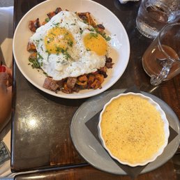 Sweet Potato Hash with Grits Sweet Potato Hash with Grits