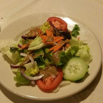The Green Olive - Side salad that comes with your entree. HUGE plate and nice balsamic vinegrette - American Near Me - Wantage, New Jersey The Green Olive - Side salad that comes with your entree. HUGE plate and nice balsamic vinegrette - American Near Me - Wantage, New Jersey