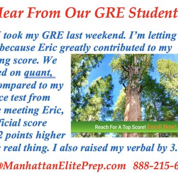 Manhattan Elite Prep - Study with us to achieve your target GRE score!
https://www.manhattaneliteprep.com/store/gre/ - Private Tutors Near Me - New York, New York Manhattan Elite Prep - Study with us to achieve your target GRE score!
https://www.manhattaneliteprep.com/store/gre/ - Private Tutors Near Me - New York, New York