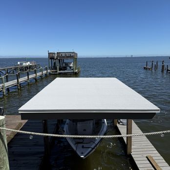 Gator Proof Roofing - Flat Roof Boat House - Roofing Near Me - Titusville, Florida Gator Proof Roofing - Flat Roof Boat House - Roofing Near Me - Titusville, Florida