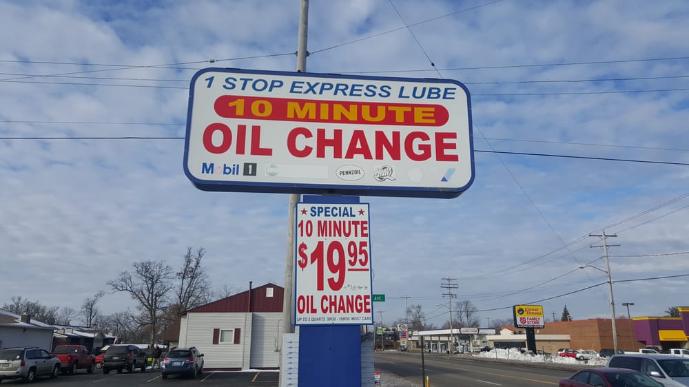 1 STOP EXPRESS LUBE Updated September 2024 145 West Columbia Blvd