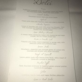 Gourmet Italia - Desserts were exceptional! - Italian Near Me - Temecula, California