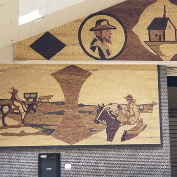 Corn Palace - Interior murals - Museums Near Me - Mitchell, South Dakota
