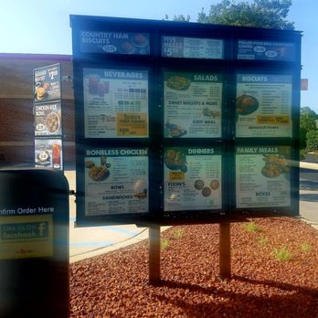 Bojangles' Famous Chicken 'n Biscuits - Drive thru menu board - Fast Food Near Me - Havelock, North Carolina Bojangles' Famous Chicken 'n Biscuits - Drive thru menu board - Fast Food Near Me - Havelock, North Carolina