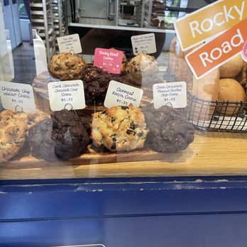Levain Bakery - NoHo, NYC - cookie selection - Bakeries Near Me - New York, New York