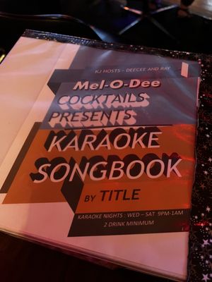 Mel-O-Dee Cocktails by null