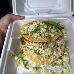 Rodeo Mexican Restaurant - American style beef hard shell tacos