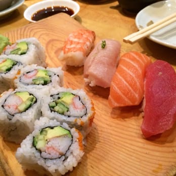 Sachi Sushi - Sushi order that came with my dinner combo. Very fresh fish, nice rice - Sushi Bars Near Me - San Ramon, California Sachi Sushi - Sushi order that came with my dinner combo. Very fresh fish, nice rice - Sushi Bars Near Me - San Ramon, California