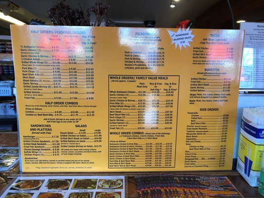 Menu photo 2 Nunzio's BBQ Charcoal Grill Vauxhall, NJ Menu photo 2 Nunzio's BBQ Charcoal Grill Vauxhall, NJ
