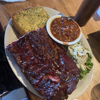 Sam's Bar-B-Que - Baby Back Ribs - 1/2 Rack platter - Barbeque Near Me - San Jose, California