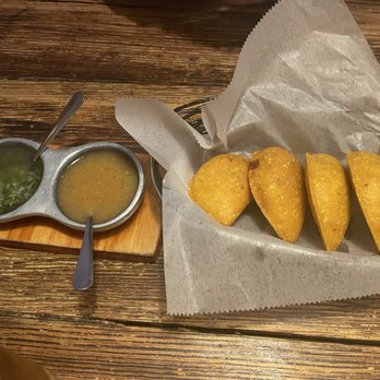Salento Colombian Steakhouse - Beef & chicken empanadas - Colombian Near Me - Jacksonville, Florida